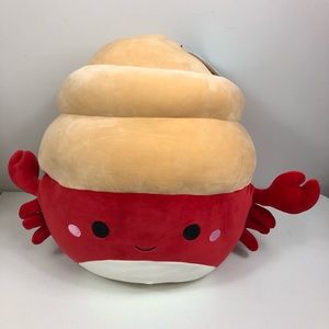 Squishmallows Indie The Hermit Crab Plush 16”